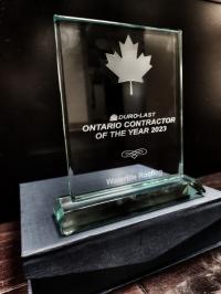 With Great Pride and Humility: Watertite Roofing Secures the Prestigious “Ontario Contractor of the Year” Title from Duro-Last